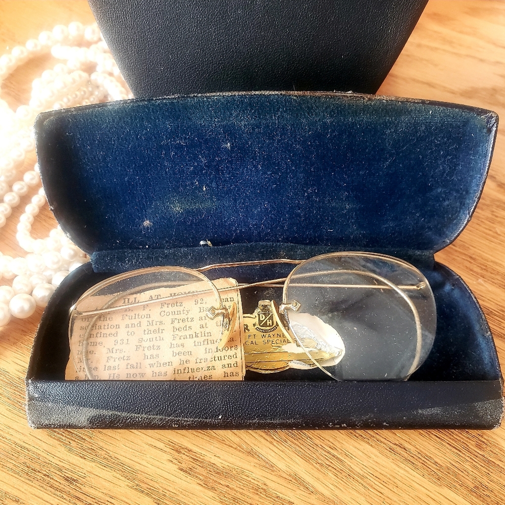 Early 1900s Dehler spectacles/glasses